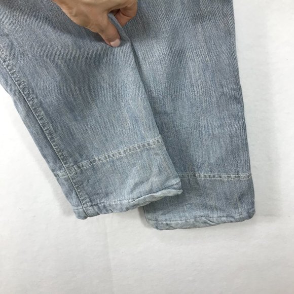 Donoratico by Ding Yong Jeans Womens Small 27 Straight Leg Light Wash RARE - Picture 7 of 15